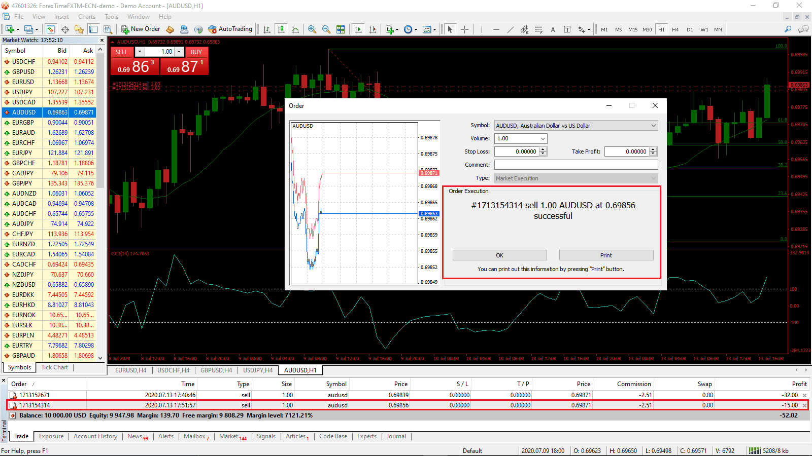 Affichage de l'entrée de transaction confirmée Affichage de l'entrée de transaction confirmée